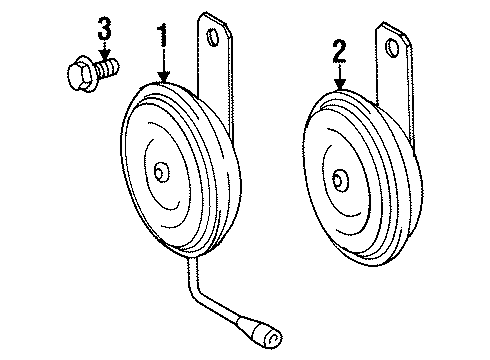 1998 Toyota Celica Horn Diagram