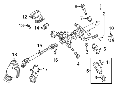 2021 Toyota Corolla Position Sensor Diagram for 84052-71010