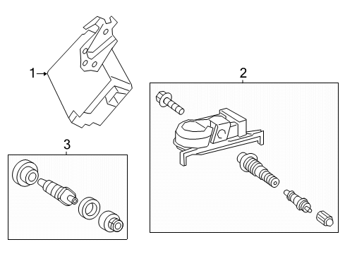 2020 Toyota Corolla Tire Pressure Monitoring, Electrical Diagram 2 - Thumbnail