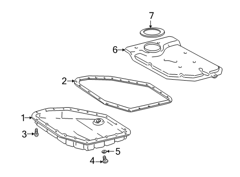 2004 Toyota RAV4 Automatic Transmission Diagram