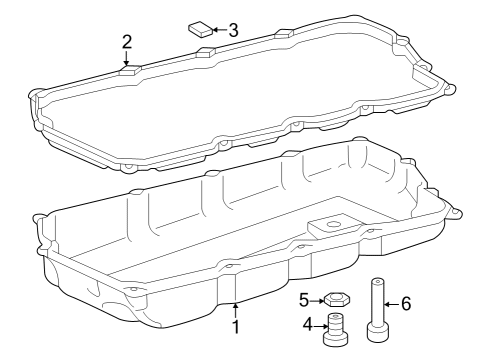 2024 Toyota Sequoia Transmission Components Diagram