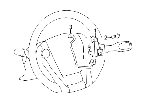 2012 Toyota Prius C Cruise Control System Diagram