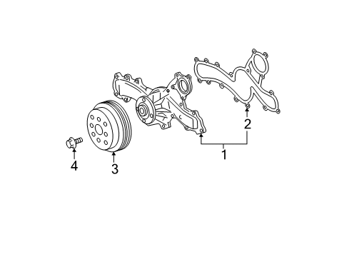 2020 Toyota Sienna Water Pump Diagram