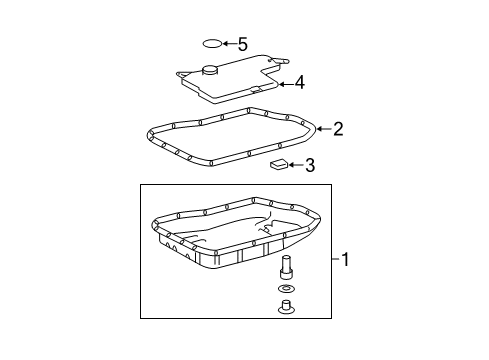 2008 Toyota Camry Automatic Transmission, Maintenance Diagram 2 - Thumbnail