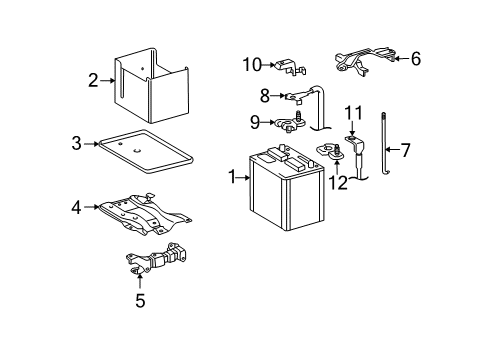 2012 Toyota Matrix Battery Diagram
