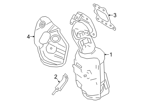 2020 Toyota Avalon Exhaust Manifold Diagram