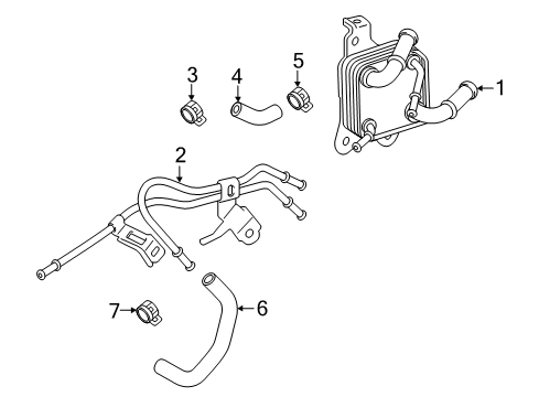 2020 Toyota Avalon Trans Oil Cooler Diagram