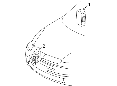2004 Toyota Sienna Cruise Control System Diagram