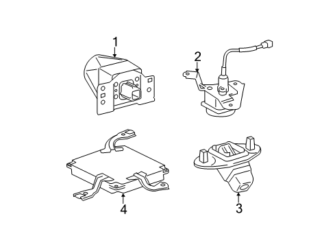 2020 Toyota Land Cruiser Electrical Components Diagram 1 - Thumbnail
