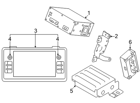 2022 Toyota GR86 Sound System Diagram