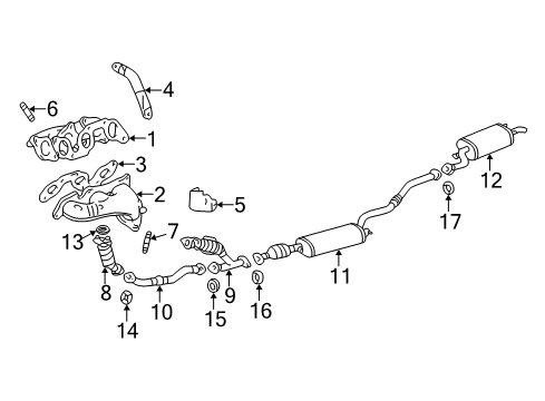 Bolt, Stud(For Manifold To Cylinder Head) Diagram for 90116-10169