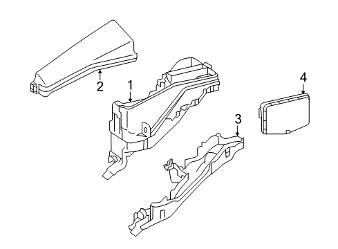 2012 Toyota Camry Junction Block Diagram for 82720-33291
