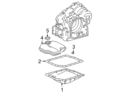 2004 Toyota Camry Automatic Transmission, Maintenance Diagram 1 - Thumbnail