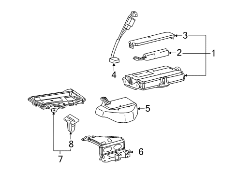 Cover, Transceiver Diagram for 86742-12010