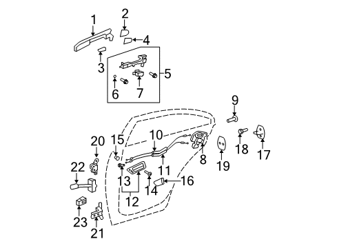 Screw, Hexalobular Diagram for 90148-A0004