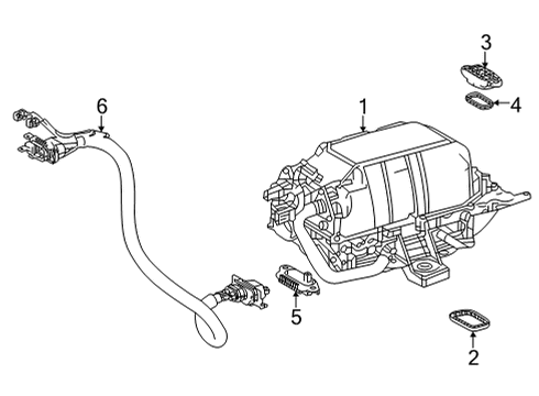 2019 Toyota Mirai Electrical Components Diagram 1 - Thumbnail