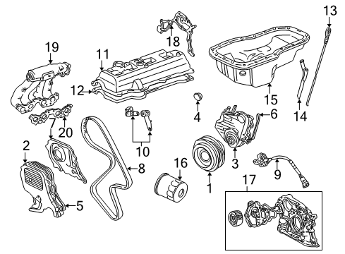 2001 Toyota Camry Powertrain Control Diagram 5 - Thumbnail