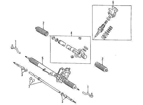 1995 Toyota Supra Power Steering System & Speed Sensitive Steering Diagram 1 - Thumbnail