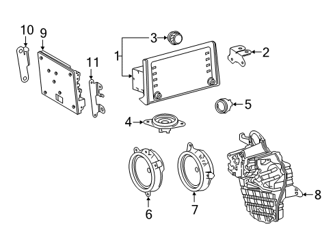 2023 Toyota RAV4 Prime Sound System Diagram