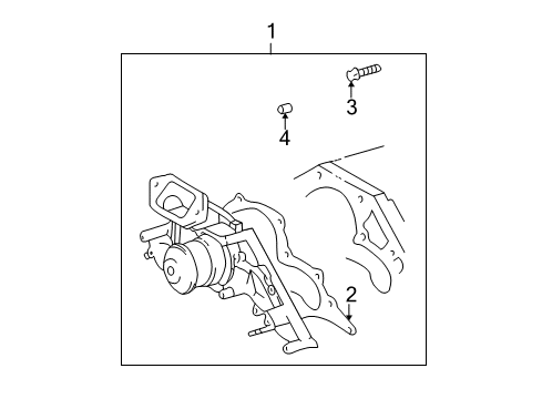 2005 Toyota Sequoia Water Pump Diagram