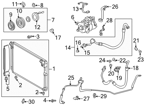 Screw, Tapping W/Washer Diagram for 90099-00259