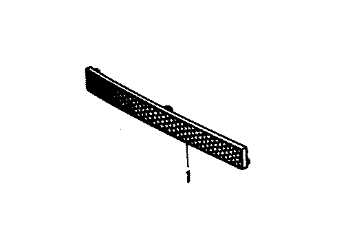 1985 Toyota Celica Grille Diagram for 53101-14141