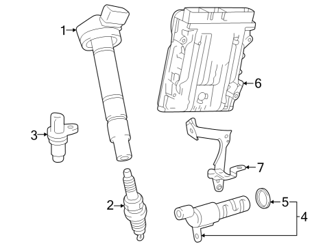 2024 Toyota Sequoia Ignition System Diagram