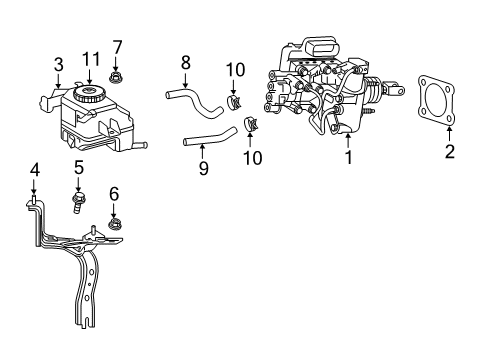 2020 Toyota RAV4 Dash Panel Components Diagram 1 - Thumbnail
