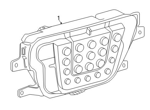 2024 Toyota GR Supra Backup Lamps Diagram