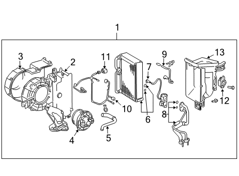 Relay Assembly Diagram for 88630-16090