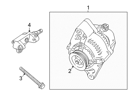2004 Toyota Tundra Alternator Diagram 2 - Thumbnail