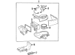 Toyota Blower Motor Diagram - 87105-87002