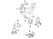 1999 Toyota Camry Engine Mount Diagram - 12321-74250