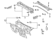 Toyota Tacoma Dash Panels Diagram - 55101-04918