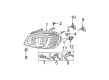 Toyota Echo Light Socket Diagram - 90075-99106