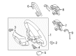 Toyota Steering Wheel Diagram - 45100-08210-E0