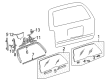 Toyota 4Runner Trunk Lid Latch Diagram - 69350-35020