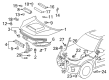 Scion xD Hood Cable Diagram - 53601-02020-B1