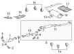 Toyota Catalytic Converter Diagram - 17140-0P270