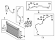 Toyota Corolla Cross A/C Condenser Diagram - 884A0-0A080