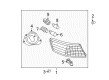 2007 Toyota Camry Back Up Light Diagram - 81560-06240
