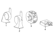 Toyota Mirai Horn Diagram - 86520-30650