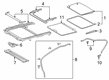 Toyota Corolla Sunroof Diagram - 63201-12321