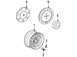 Toyota Prius Spare Wheel Diagram - 42611-10322