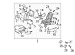 Toyota Seat Cover Diagram - 71073-48460-B1