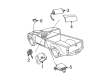Toyota Air Bag Control Module Diagram - 89170-04040