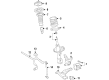 Toyota Mirai Sway Bar Kit Diagram - 48811-12A40