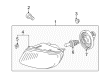 Toyota Camry Fog Light Diagram - 81220-06010