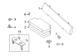 2004 Toyota Tacoma Seat Cover Diagram - 71075-04080-B1