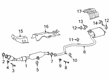 Toyota Corolla Catalytic Converter Diagram - 17410-37B10